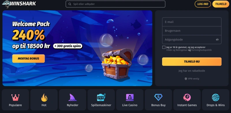 Winshark Homepage